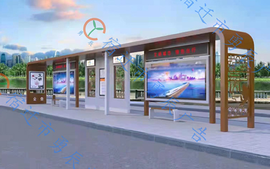 广东候车亭发货